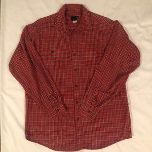 Patagonia Men`s Medium Plaid Long Sleeve Shirt